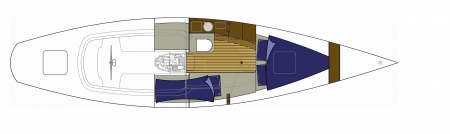 Eagle 38 deck interior