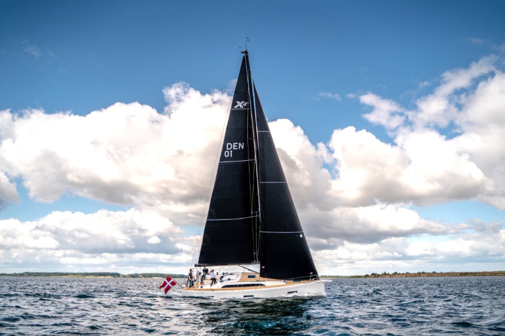 X40, beautifully balanced yacht