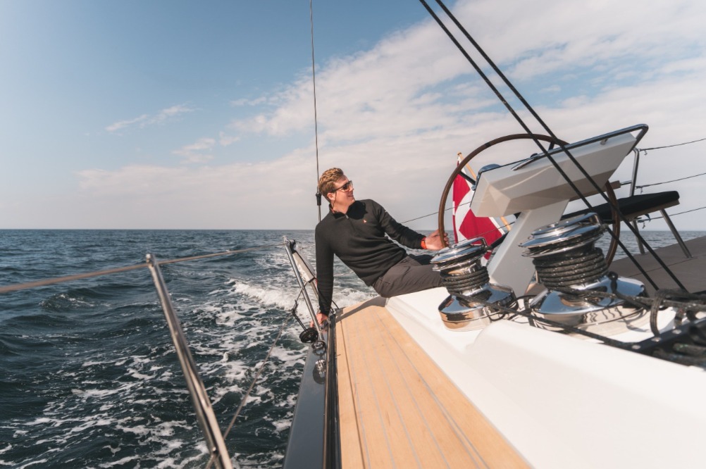 Powerful sail plan
