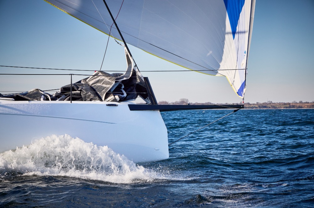  A boat that accelerates rapidly,